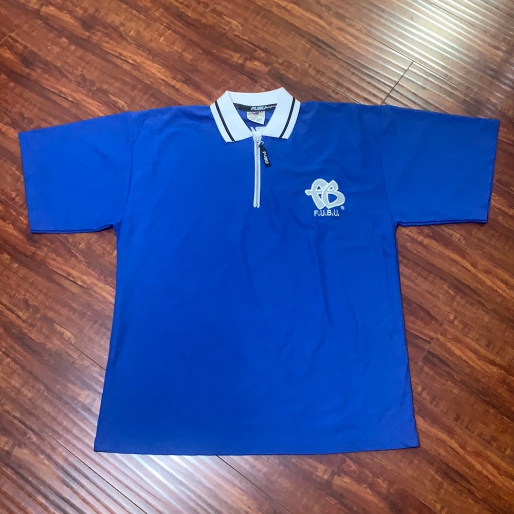 Vintage FUBU Polo Shirt Size XL